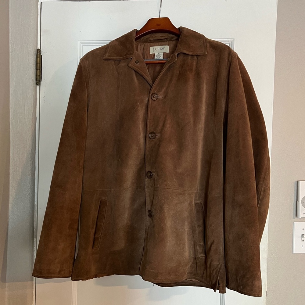 J. Crew 90s Vintage Suede Ranch Coat